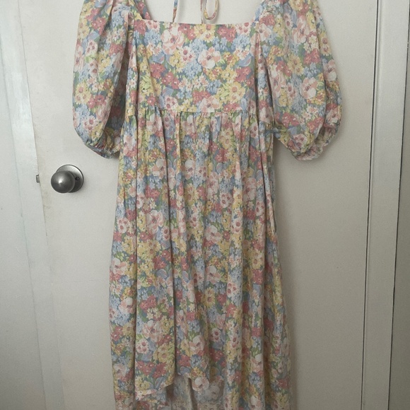 Joe Fresh x Jillian Harris Pastel Floral Dress Size M NWT - Picture 1 of 4